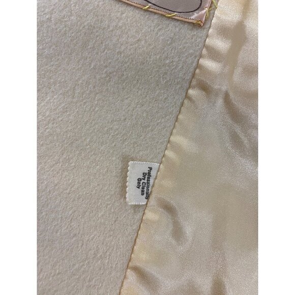 Vintage Cashmere Women's Cream 60's Button Front Coat - L/XL - Picture 13 of 16